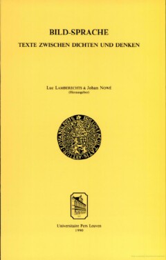 Book cover for the book Bildsprache. Texte zwischen Dichten und Denken