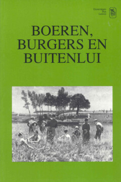 Book cover for the book Boeren, burgers en buitenlui