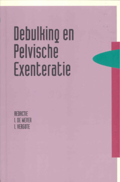 Book cover for the book Debulking en pelvische exenteratie