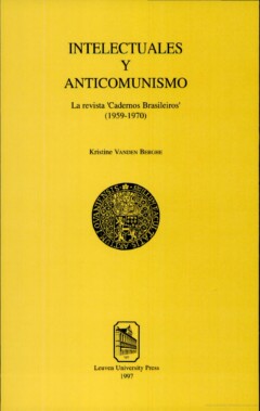 Book cover for the book Intelectuales y anticomunismo