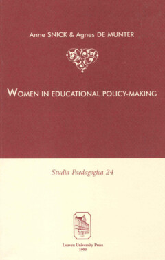 Book cover for the book Women in Educational Policy-making