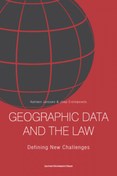 Book cover for the book Geographic Data and the Law
