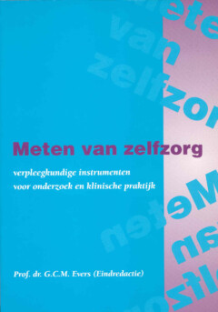 Book cover for the book Meten van zelfzorg