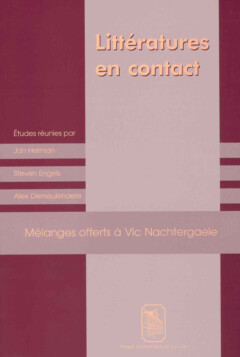 Book cover for the book Littératures en contact