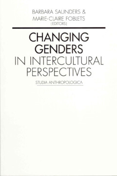 Book cover for the book Changing Genders in Intercultural Perspectives