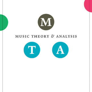 Music Theory and Analysis Volume 4 Issue II, 2017 (Journal Subscription) (Paperback)