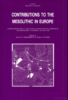 Book cover for the book Contributions to the Mesolithic in Europe