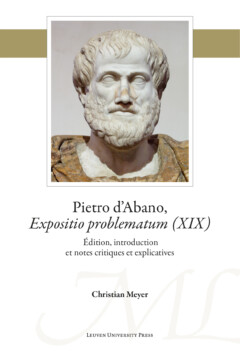Book cover for the book Pietro d’Abano, Expositio problematum (XIX)