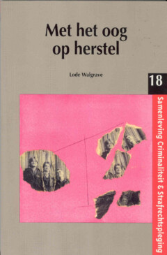 Book cover for the book Met het oog op herstel