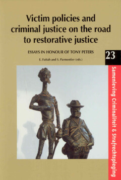 Book cover for the book Victim policies and criminal justice on the road to restorative justice