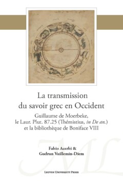Book cover for the book La transmission du savoir grec en Occident