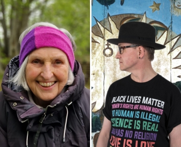 Anne Douglas and Chris Fremantle