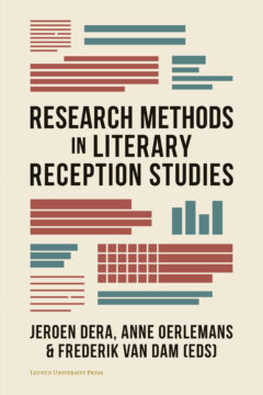 Book cover for the book Research Methods in Literary Reception Studies