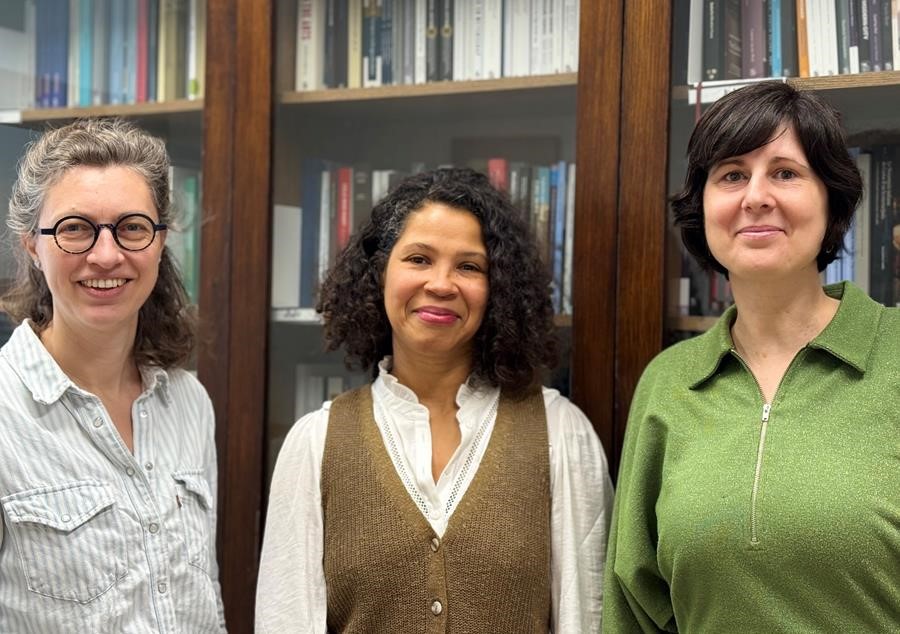 portrait of three women