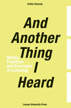 Book cover for the book And Another Thing I Heard