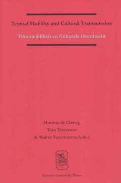 Book cover for the book Textual Mobility and Cultural Transmission
