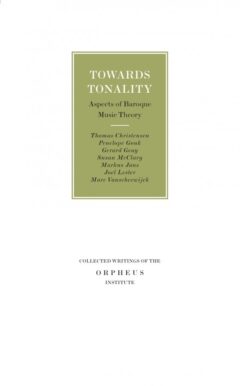 Book cover for the book Towards Tonality