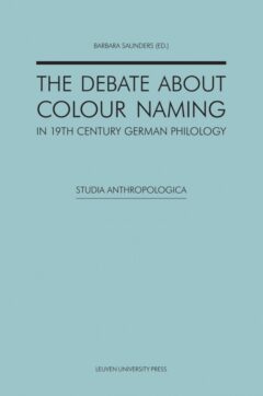 Book cover for the book The Debate about Colour Naming in 19th Century German Philology.