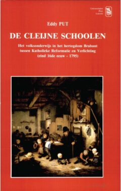 Book cover for the book De Cleijne Schoolen