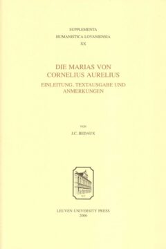 Book cover for the book Die Marias von Cornelius Aurelius