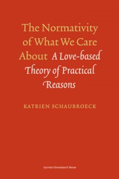 Book cover for the book The Normativity of What We Care About