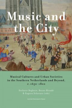 Book cover for the book Music and the City