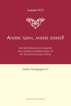 Book cover for the book Andere tijden, andere leiders?