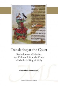Book cover for the book Translating at the Court