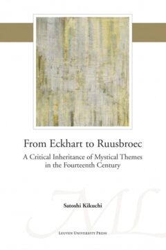 Book cover for the book From Eckhart to Ruusbroec