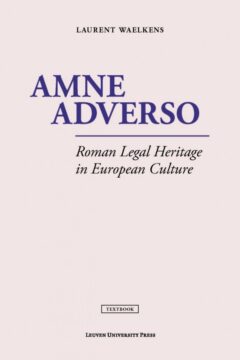 Book cover for the book Amne adverso