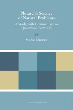 Book cover for the book Plutarch’s Science of Natural Problems