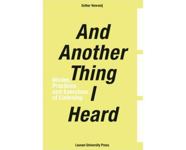 book cover 'And Another Thing I Heard'