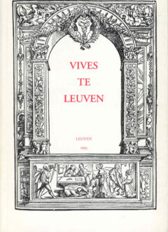 Book cover for the book Vives te Leuven