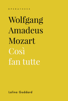 Book cover for the book Wolfgang Amadeus Mozart. Così fan tutte