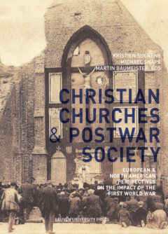 Book cover for the book Christian Churches and Postwar Society