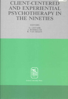 Book cover for the book Client-centered and Experiential Psychotherapy in the Nineties
