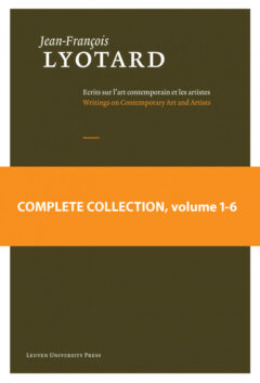 Book cover for the book COMPLETE COLLECTION Jean-François Lyotard