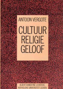 Book cover for the book Cultuur, religie, geloof