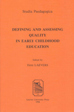 Book cover for the book Defining and Assessing Quality in Early Childhood Education