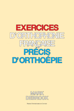 Book cover for the book Exercices d’orthophonie française – Livre