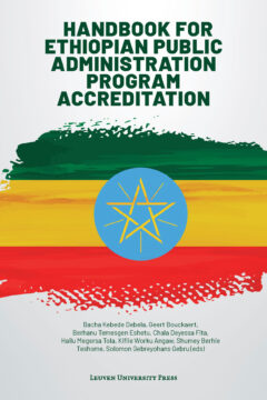 Book cover for the book Handbook for Ethiopian Public Administration Program Accreditation
