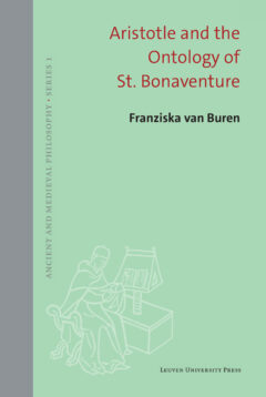 Book cover for the book Aristotle and the Ontology of St. Bonaventure
