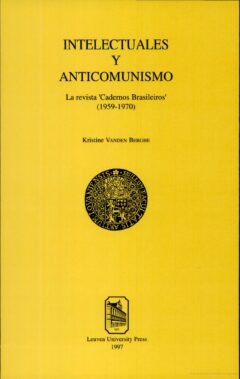 Book cover for the book Intelectuales y anticomunismo