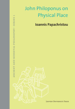Book cover for the book John Philoponus on Physical Place