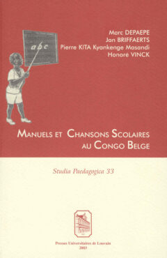 Book cover for the book Manuels et chansons scolaires au Congo Belge