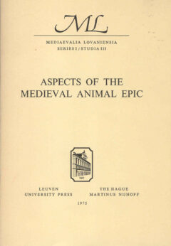 Book cover for the book Aspects of the Medieval Animal Epic