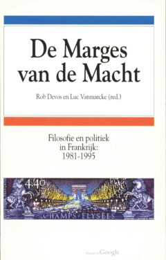 Book cover for the book De marges van de macht