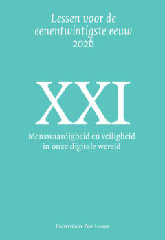 Book cover for the book Menswaardigheid en veiligheid in onze digitale wereld
