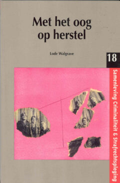 Book cover for the book Met het oog op herstel