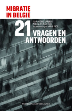 Book cover for the book Migratie in België in 21 vragen en antwoorden